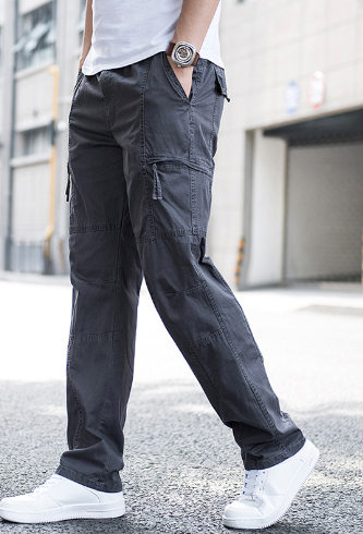 Relaxed Casual Cargo Pants - Image 3