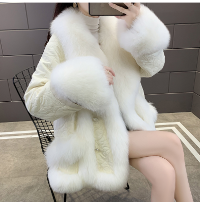 Winter fur coat short Slim Haining special fox fur wholesale Korean fur