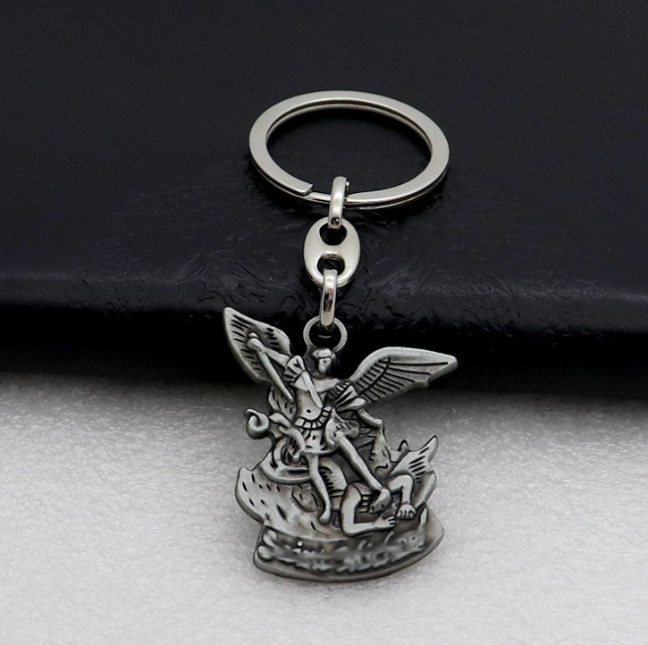 Saint Michael Pendant - Silver