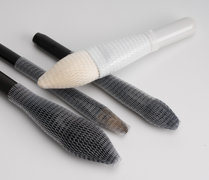 White Makeup Brush Net Sleeve