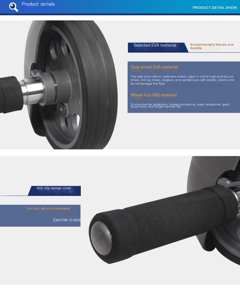 Double Wheel Rebound Abdominal Health Device 3