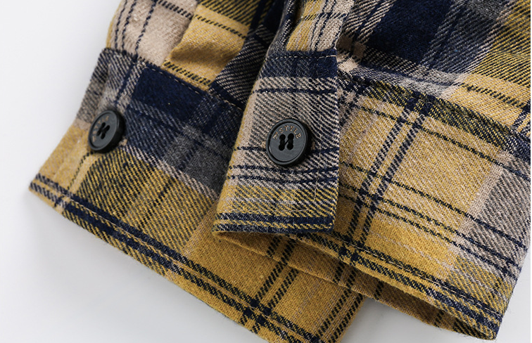 Plaid Wool Coat Image 8