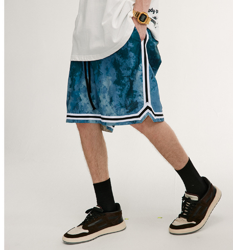 Distressed denim shorts 4