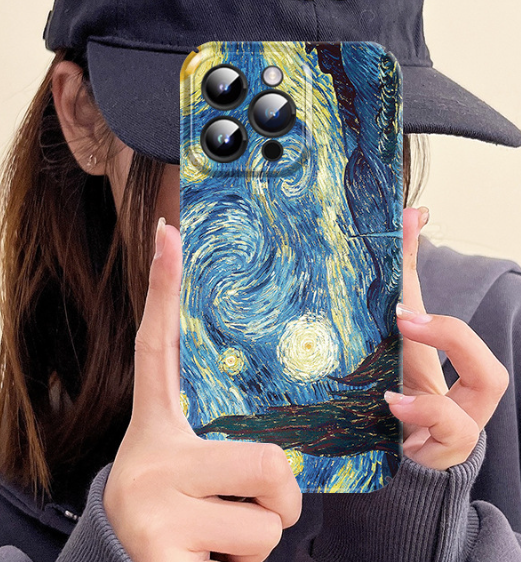 Art Painting Mobile Phone Case - Self-Portrait