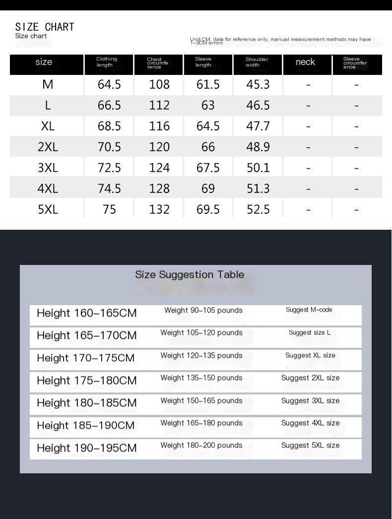 Men's cotton jacket - Front view