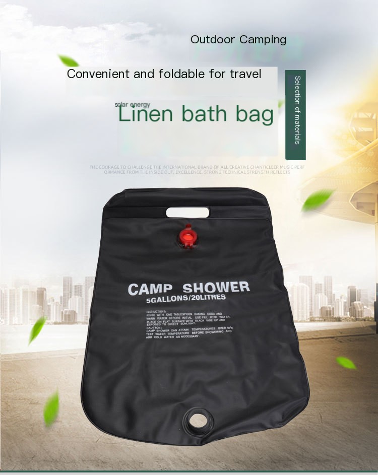 Solar Shower Bag Image 2