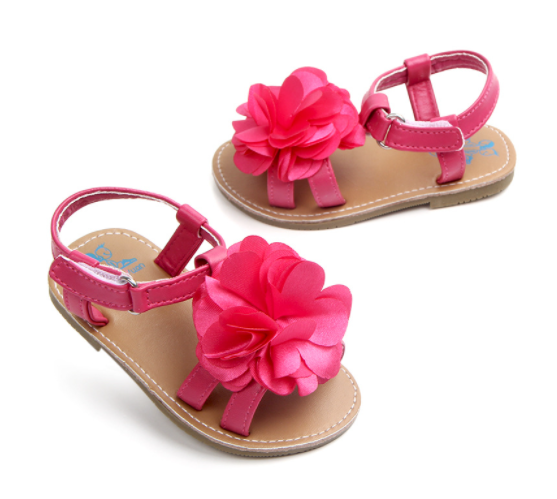Infant Shoes Floral Design