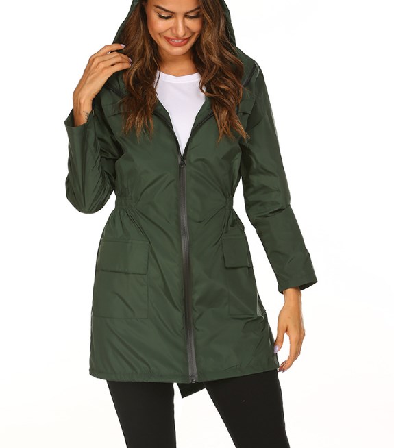 Hooded Jacket in Various Colors