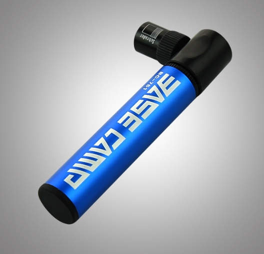 Mini Bicycle Pump in Action