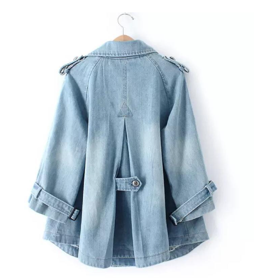 Close-Up of Denim Fabric