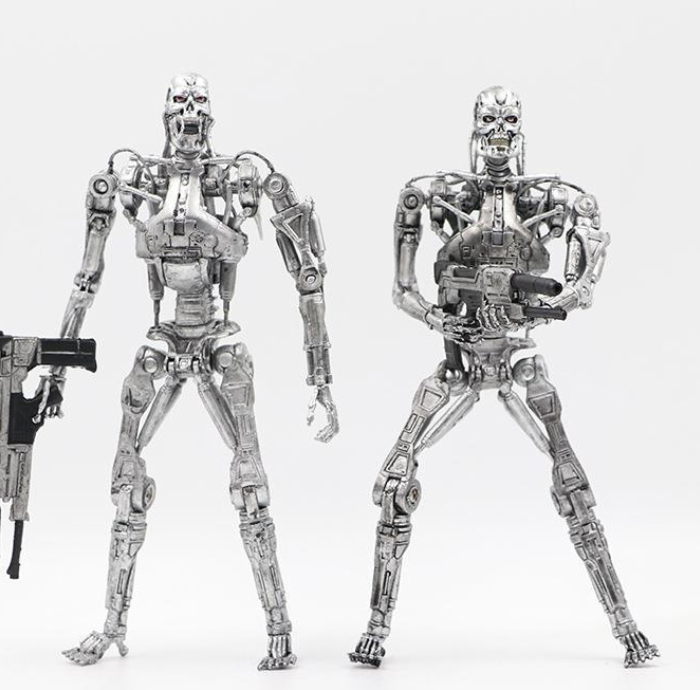 Terminator T-800 Skeleton Back View