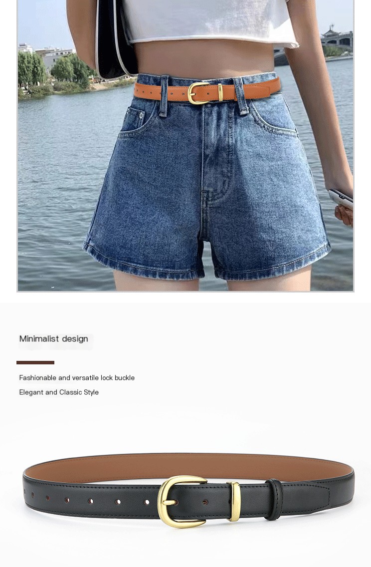 Elegant Design of Leather Belt