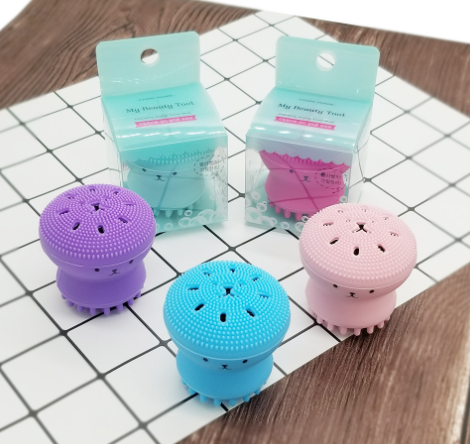 Silicone Octopus Facial Cleansing Brush