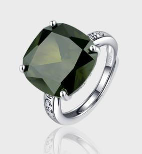 Geometric Silver Ring