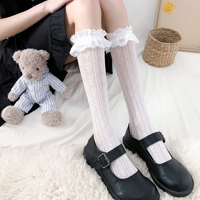 Japanese JK Hollow Net Stockings