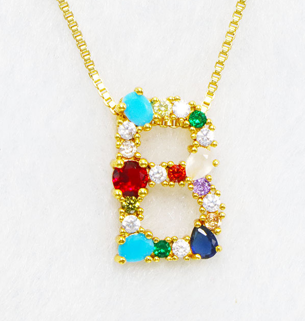 Initial Necklace Image 3
