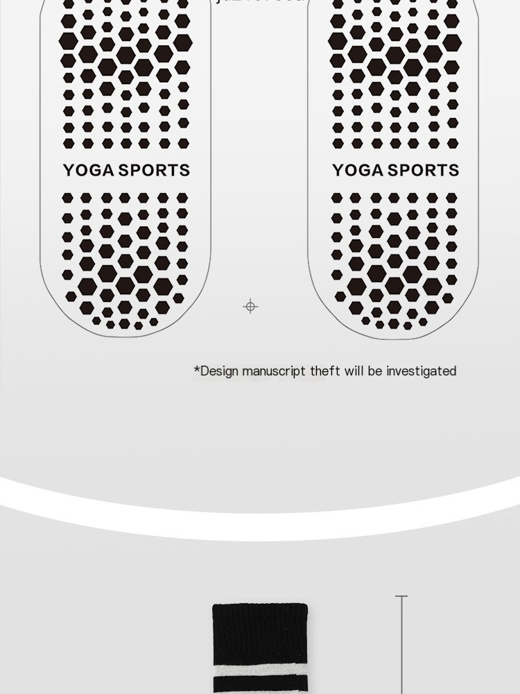 Over-the-knee yoga socks