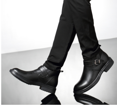Plush Cowhide Boots 5