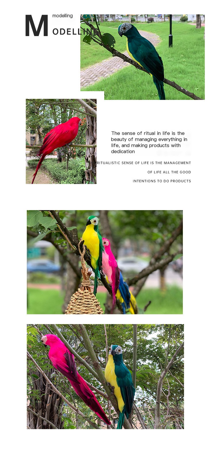Parrot Garden Decoration 1