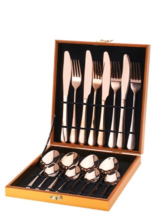 Elegant stainless steel cutlery