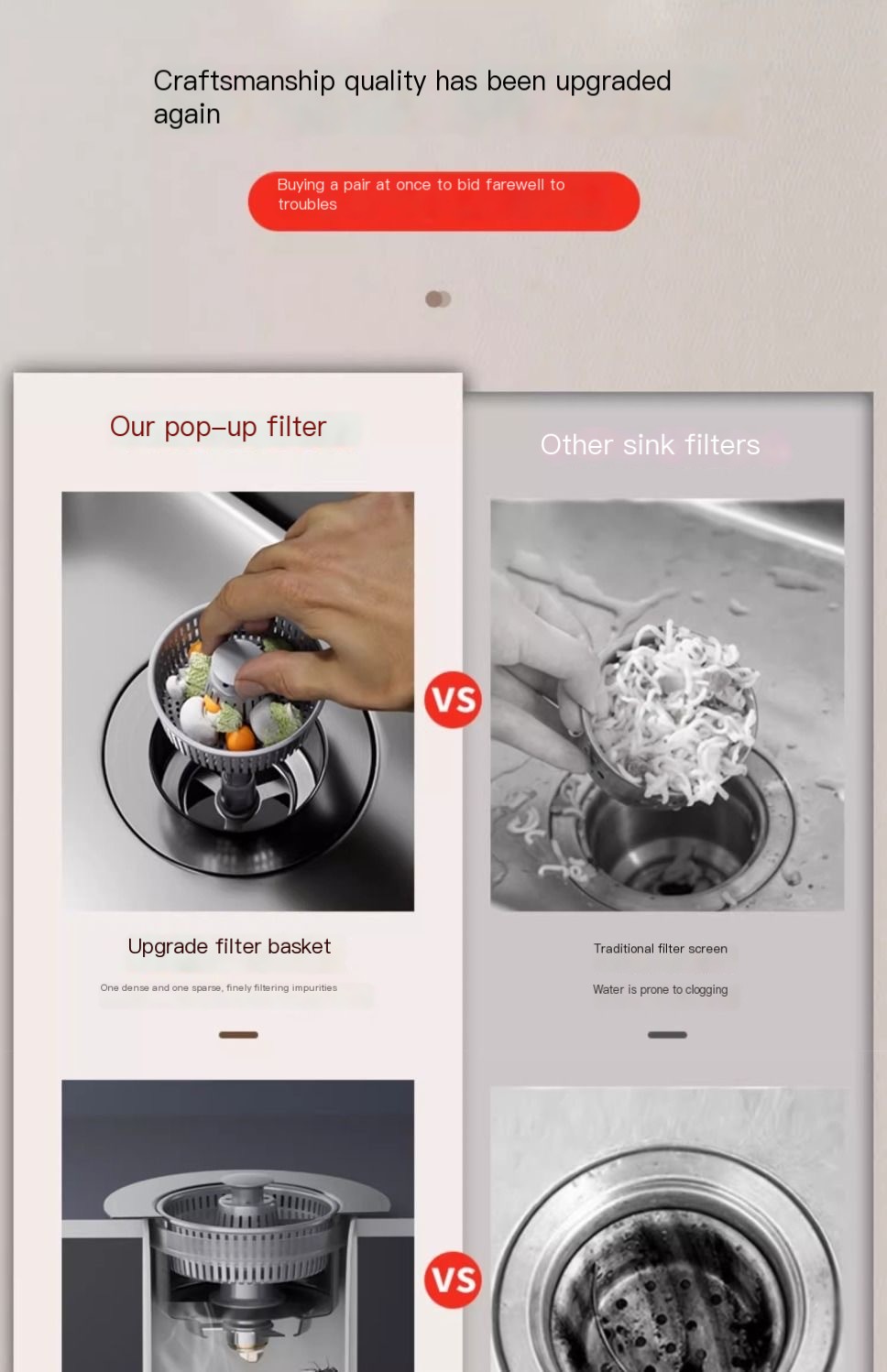 Stainless Steel Kitchen Sink Accessories