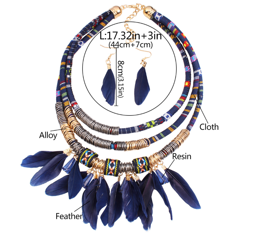 Red Feather Jewelry