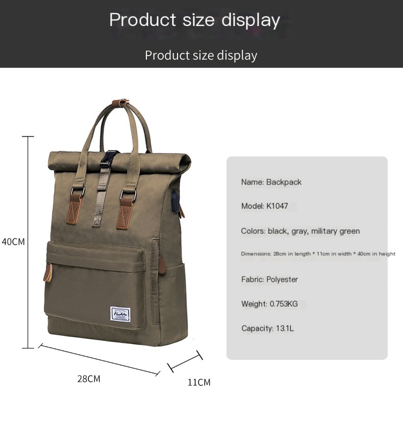 New Casual Backpack