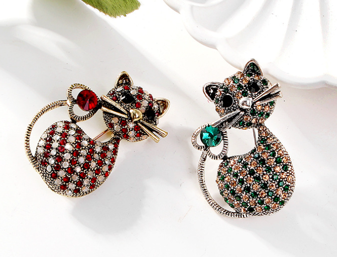Animal Series Brooch - Parrot