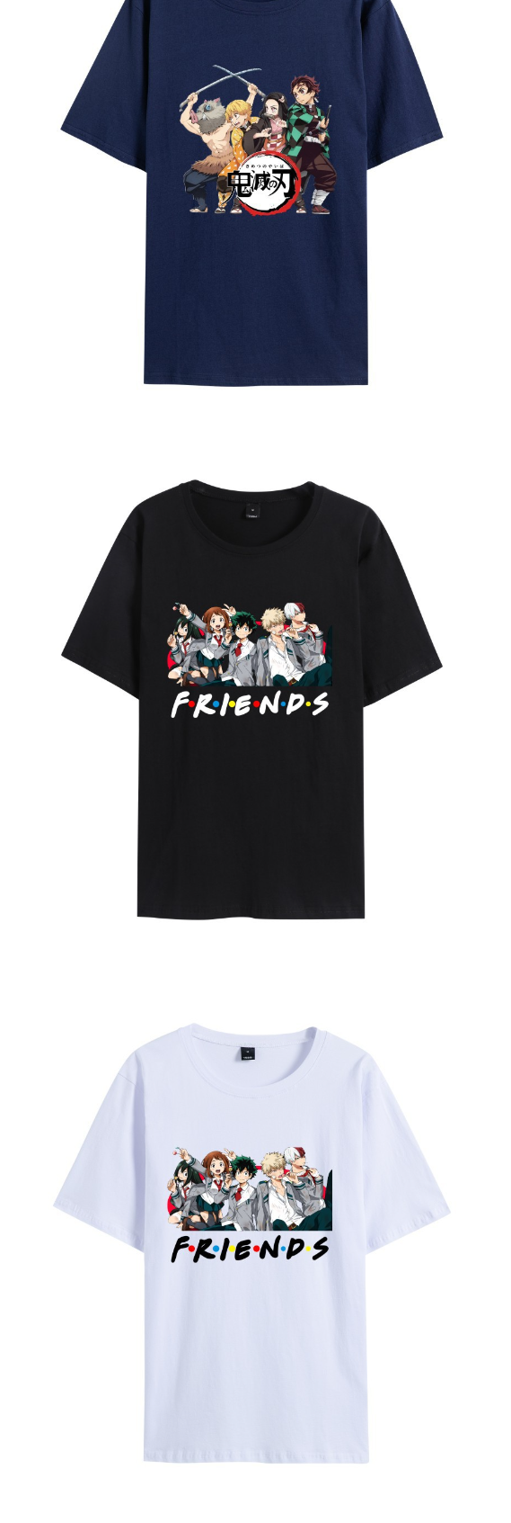 Anime T-Shirt Side View