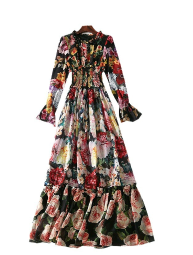 Flora Dress Back View