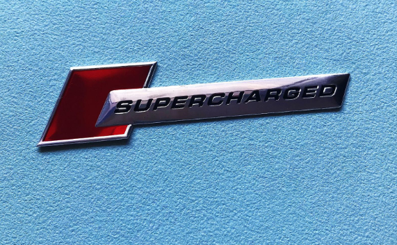 Supercharged Aluminum Sticker