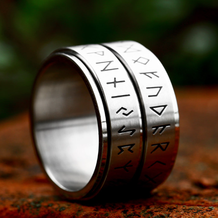 Viking Letter Ring Image 2