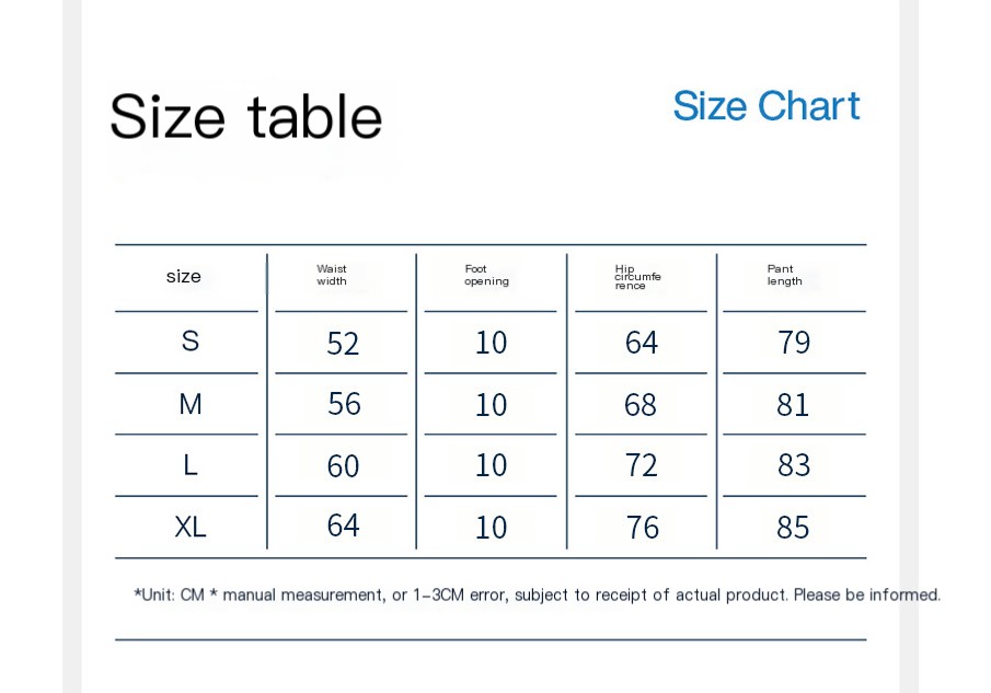 Fitness Pants Color Example 1