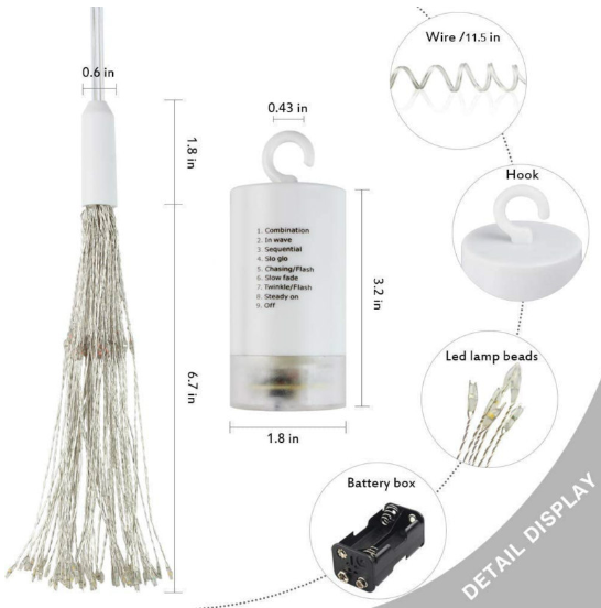 Outdoor Solar Firework Light 5