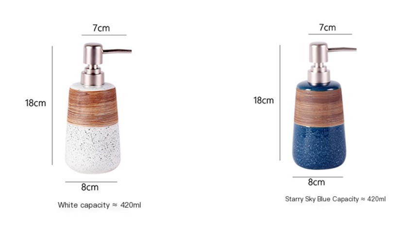 Hand sanitizer bottle set image 1