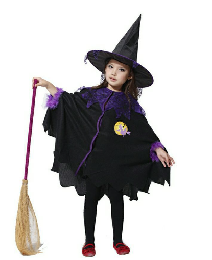 Witch Cape with Hat