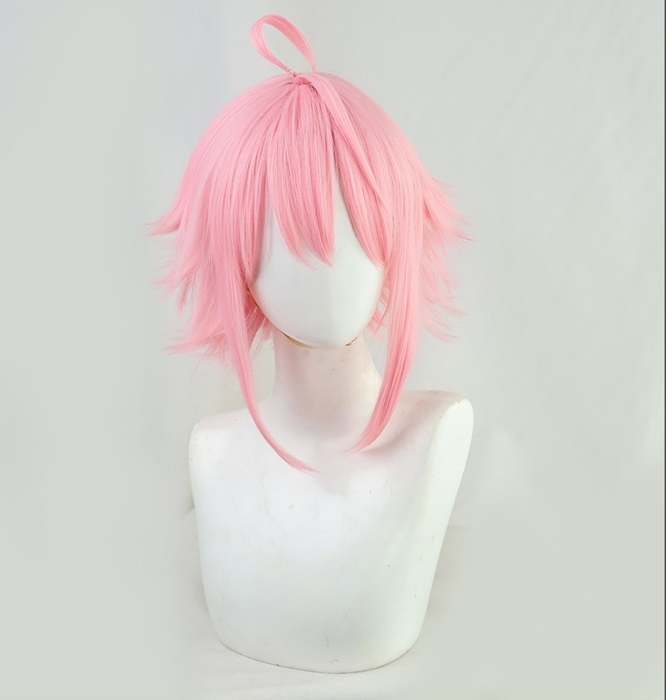 Pink Upturned Cosplay Wig Image 2