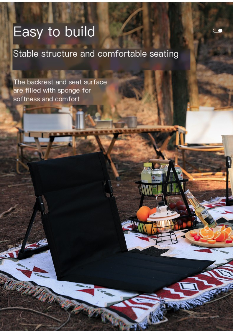 Foldable chairs, park leisure beach chairs