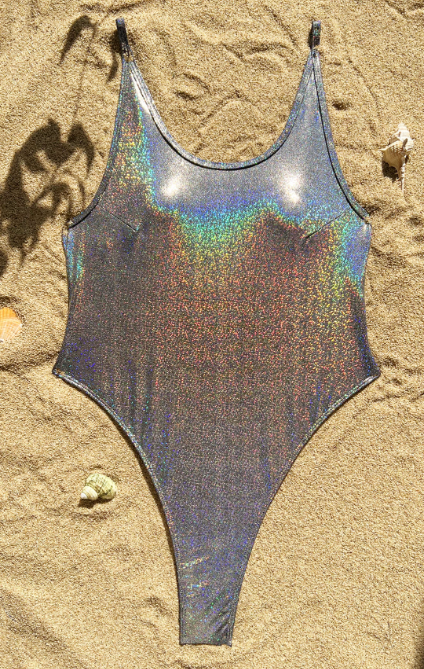 Sparkly Bikini Back View