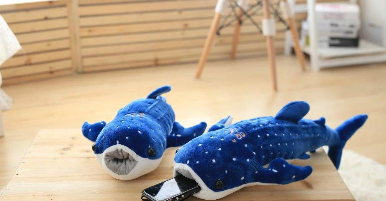 Whale Plush Pillow Image 3