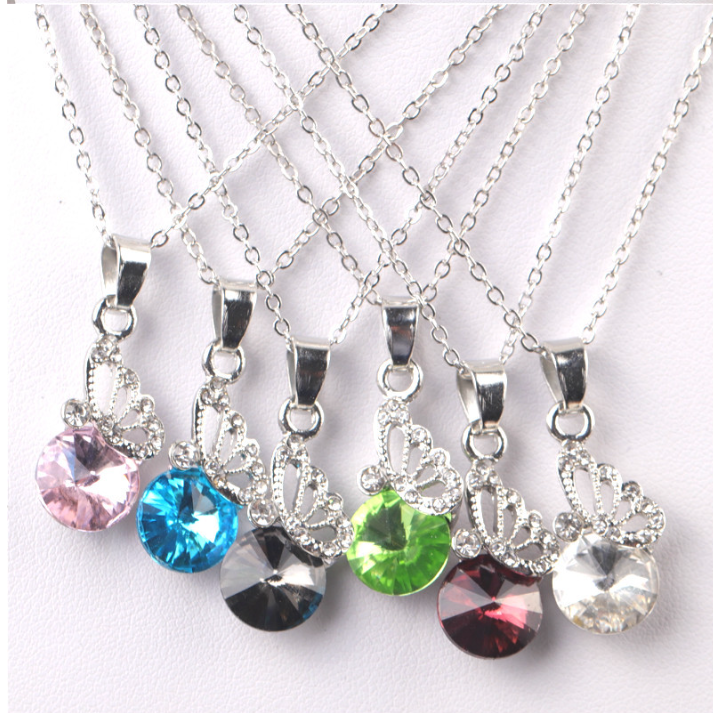 Crystal Earring and Necklace Set Image 1