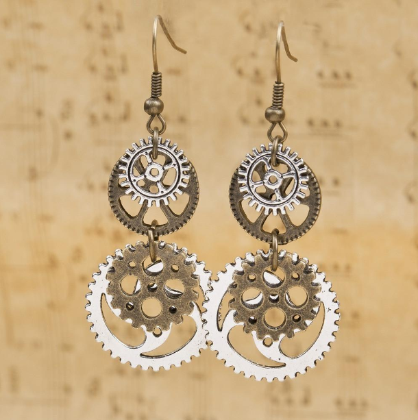 Gear Earrings - Image 1