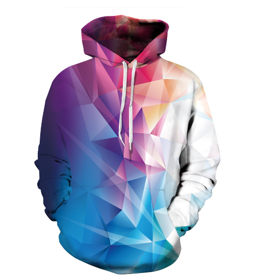 3D Hoodie Back View