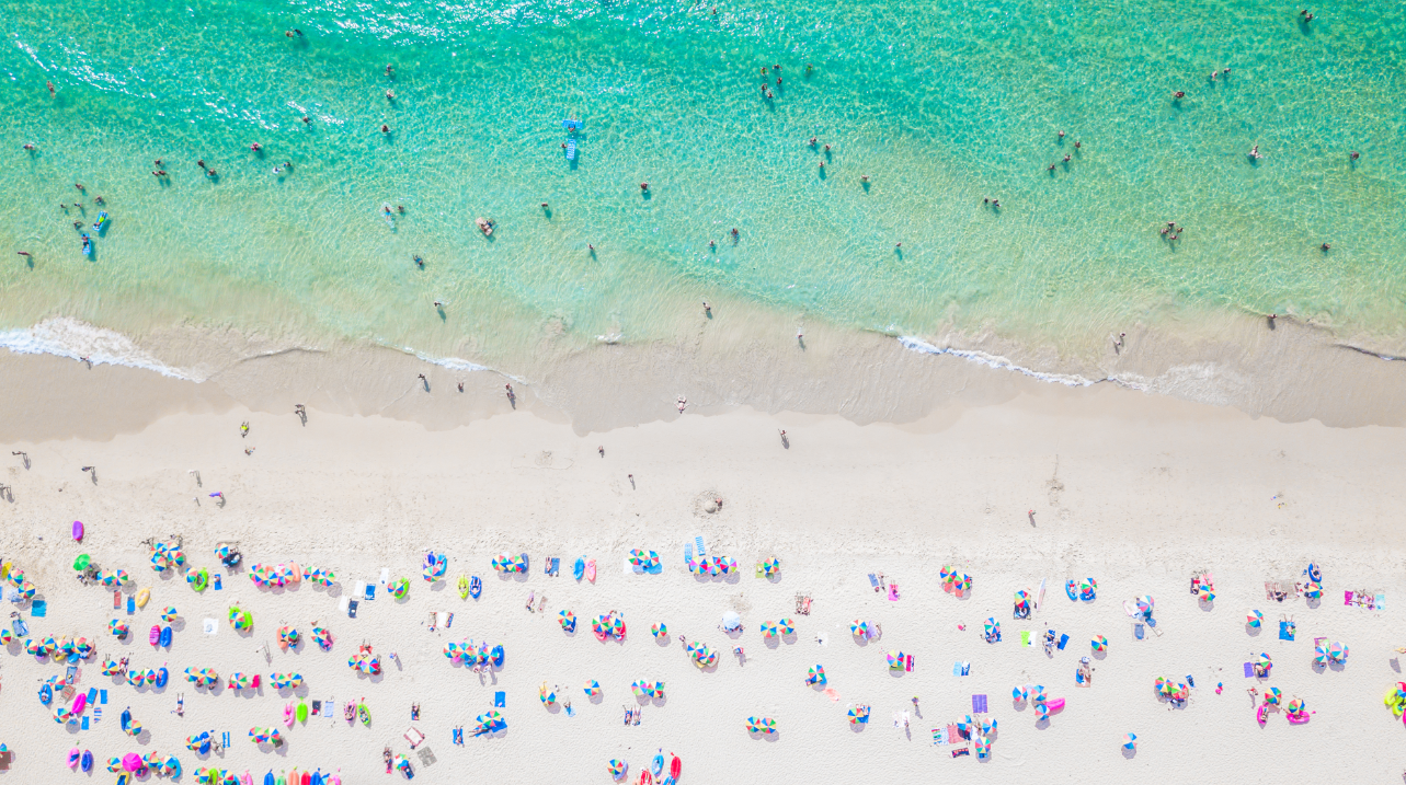 Summer Beach Tapestry 1