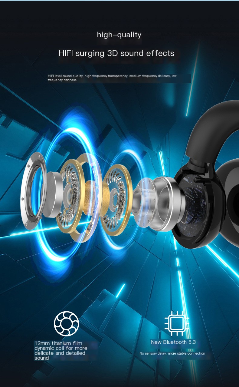 YX03 Bluetooth Earphones 4