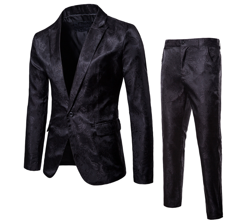 Jacquard Suit Set Image 4