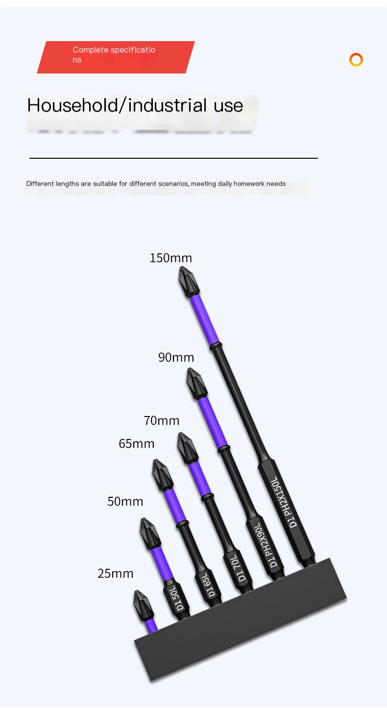 D1 Screwdriver Bit 6