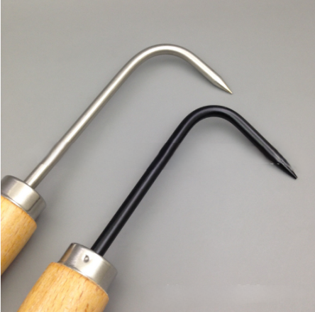 Wooden Handle Root Hook