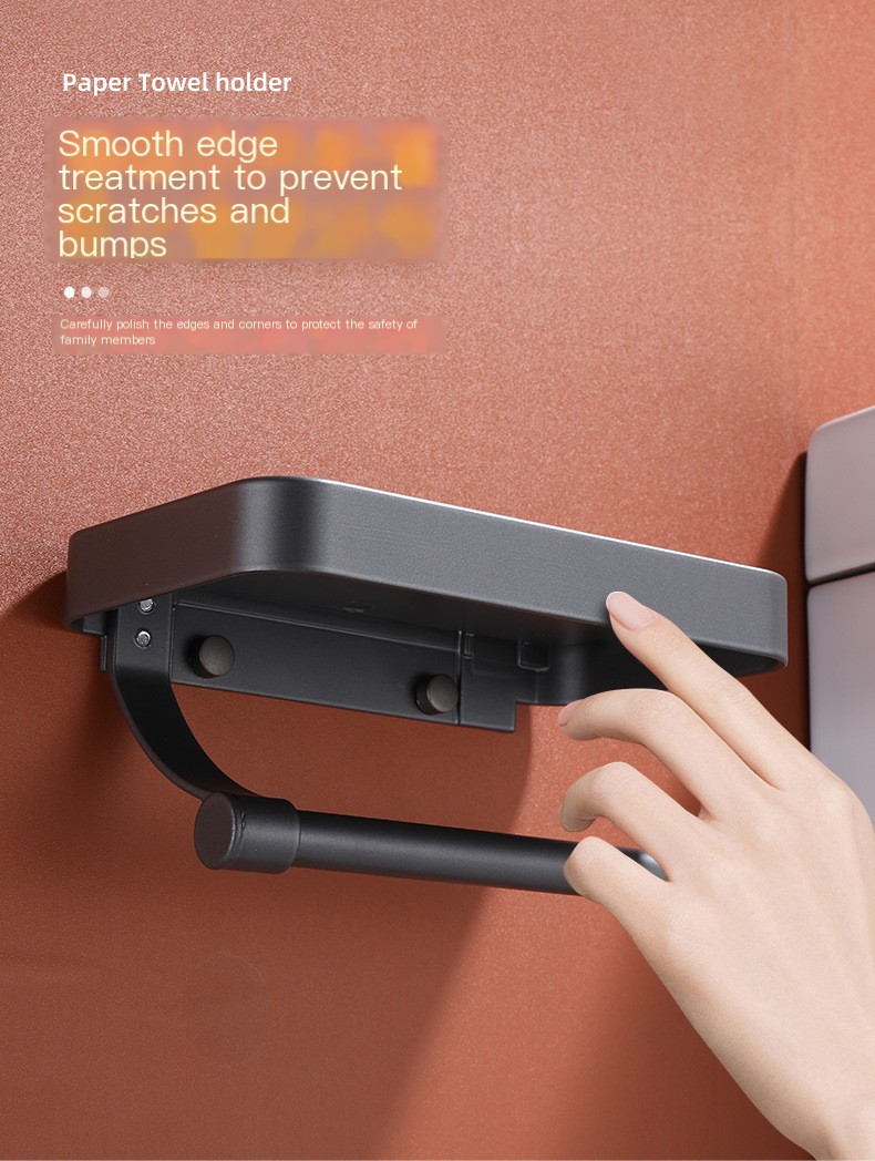 Double Layer Paper Towel Rack Image 7