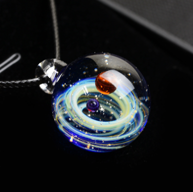 Creative Glass Pendant Necklace 12